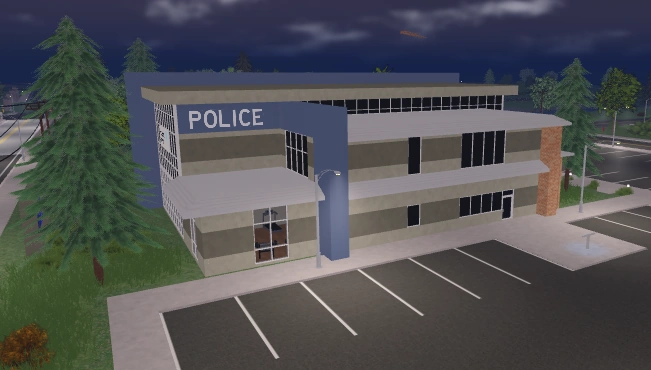 Trụ Sở Lực Lượng Cảnh Sát Liberty County Police Department ERLC Roblox