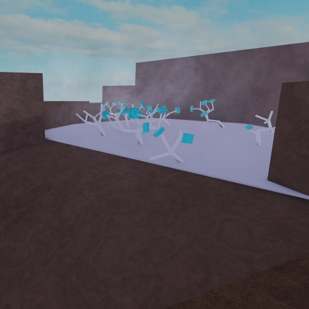 Lumber Tycoon 2 Taiga Peak Frost Wood Showcase