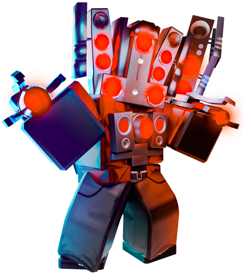 Toilet Tower Defense Hyper Upgraded Titan Speakerman Showcase